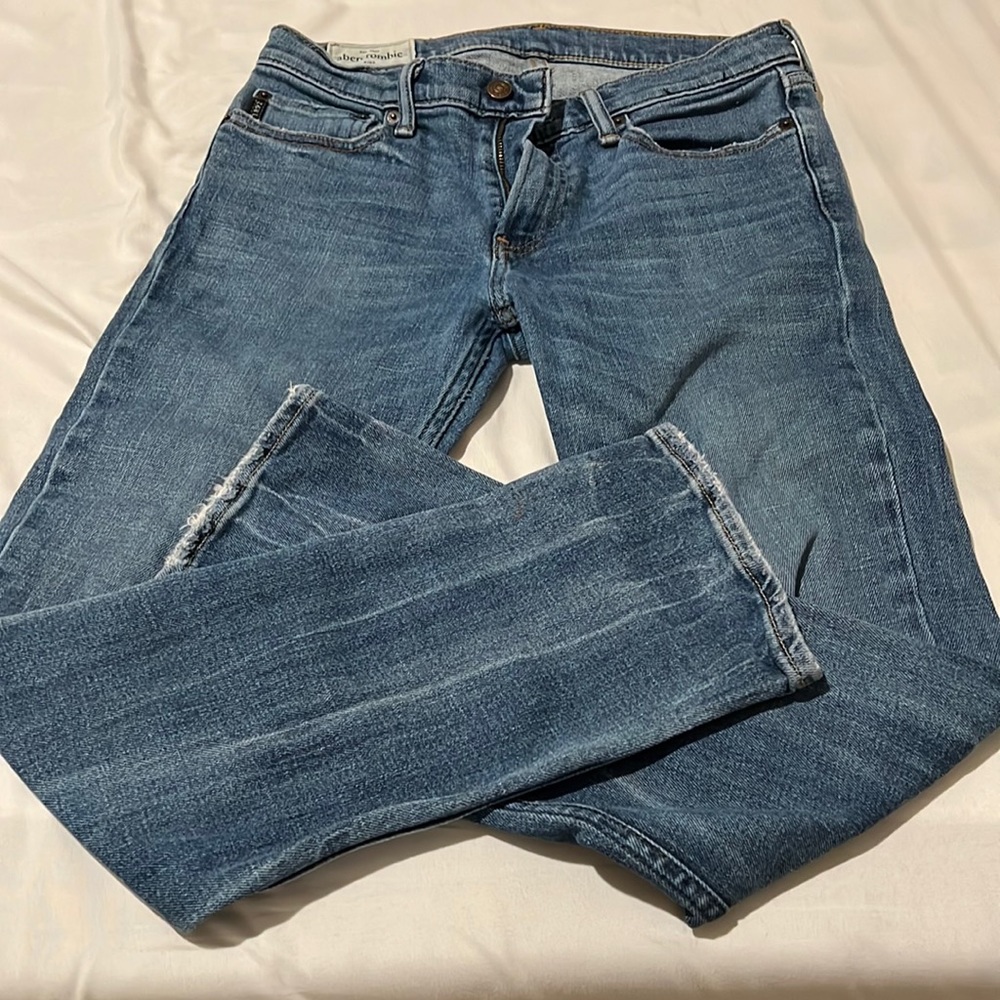 Abercrombie blue jeans
